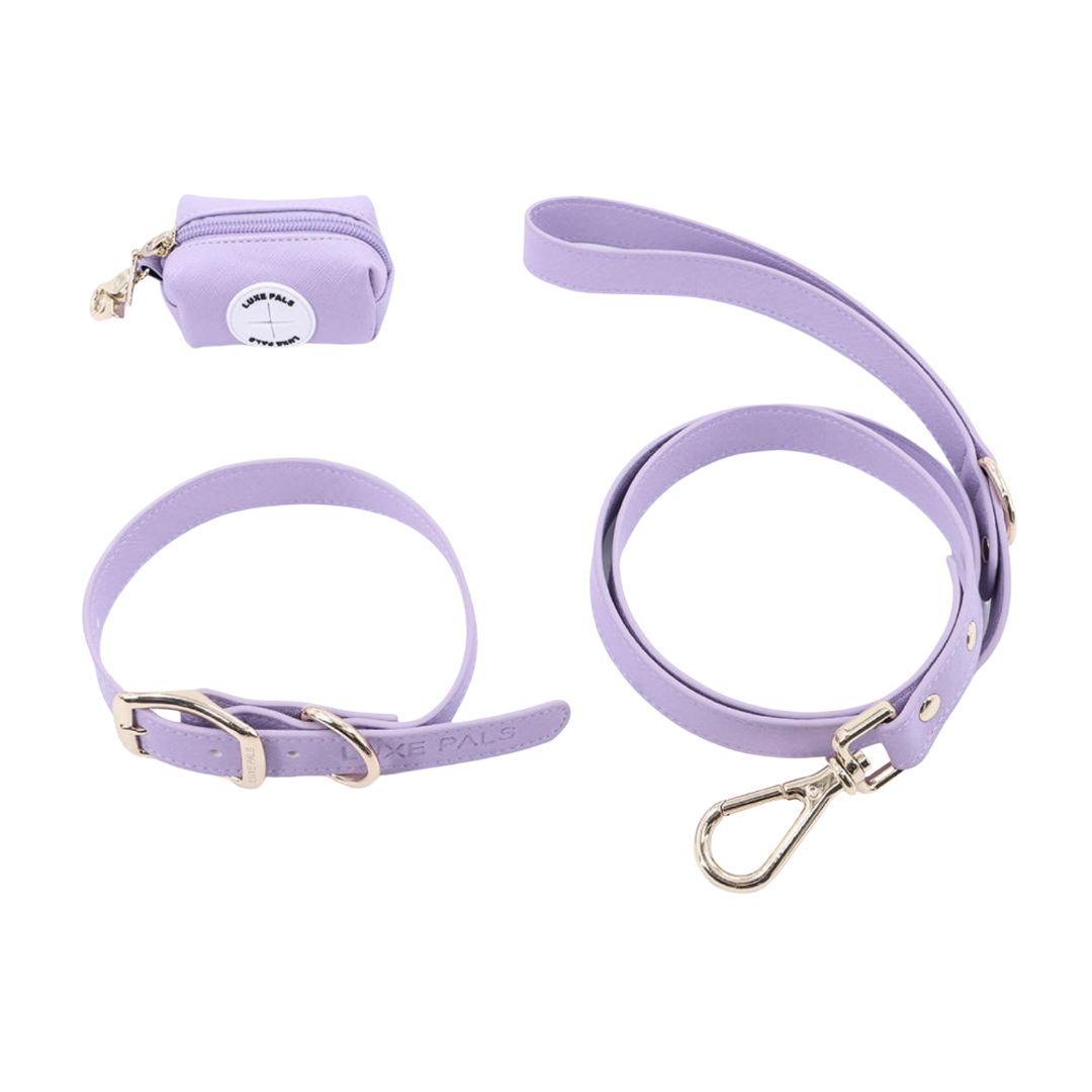 Set - Lilac Synthetic Leather