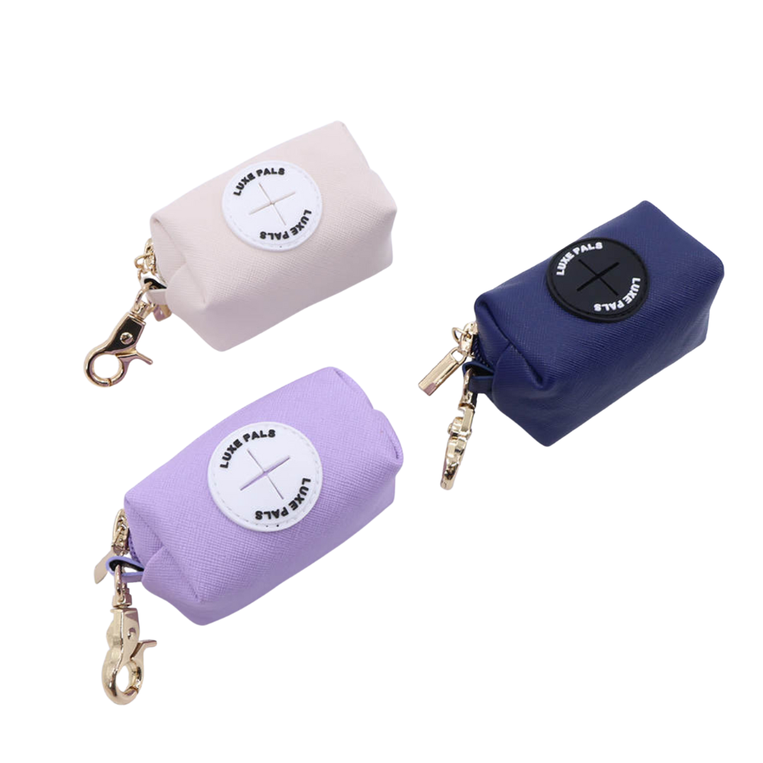 Synthetic Leather Poop Bag Holder